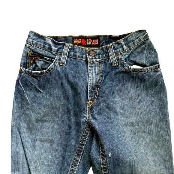Ariat Men's M4 Work FR Low Rise Bootcut Jeans 30 x 30 2 0450 - Picture 2 of 8